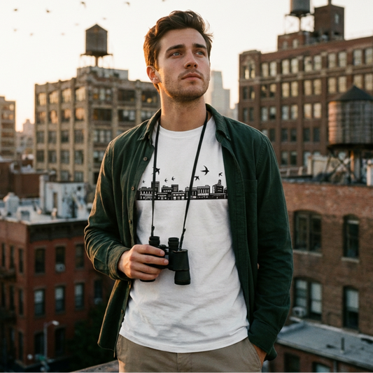 City birding T-shirt - Unisex fit