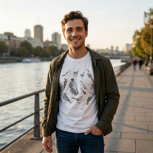 Birds of europe T-shirt - Unisex fit